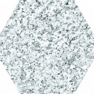 Granite White Hex 22x25