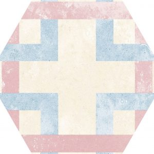 Heritage Mix Hex 22x25