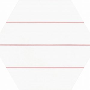 Porto Savona Pink Hex 22x25