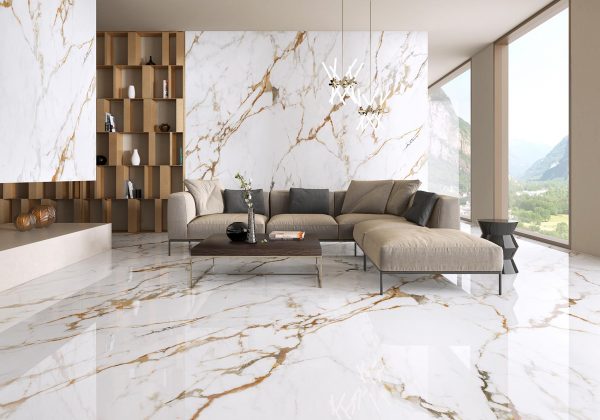 Calacatta Gold Polished 120x300 - Imagen 2