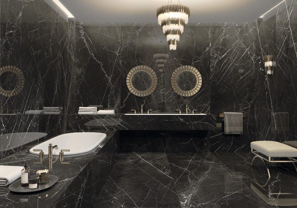 Negro Marquina Polished 100x300 - Imagen 2