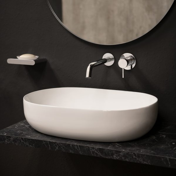 Grifo de lavabo empotrado Odisea Cromo - Imagen 2