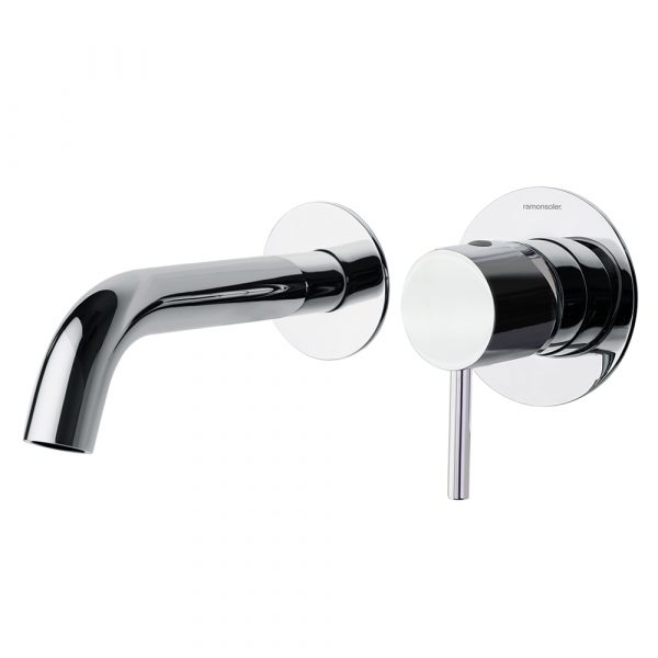 Grifo de lavabo empotrado Odisea Cromo