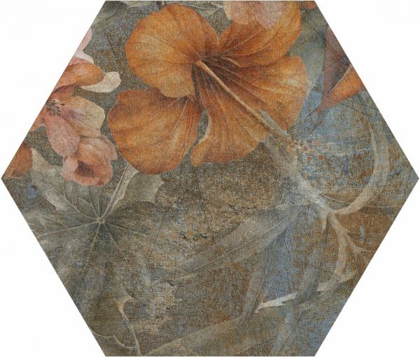 Hibiscus Blue 23x27