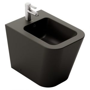 Bidé A Suelo Florencia Negro Mate
