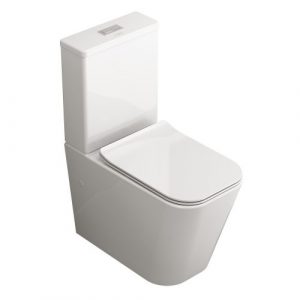 Inodoro Cisterna Baja Florencia Blanco Brillo