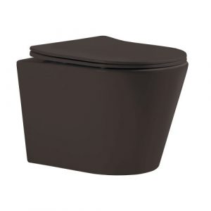 Inodoro Suspendido Bolonia Negro Mate